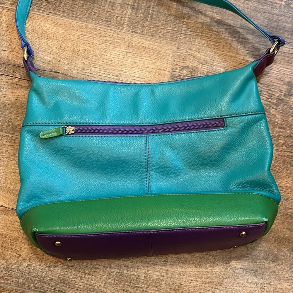 ili New York genuine‎ leather purse women’s crossbody